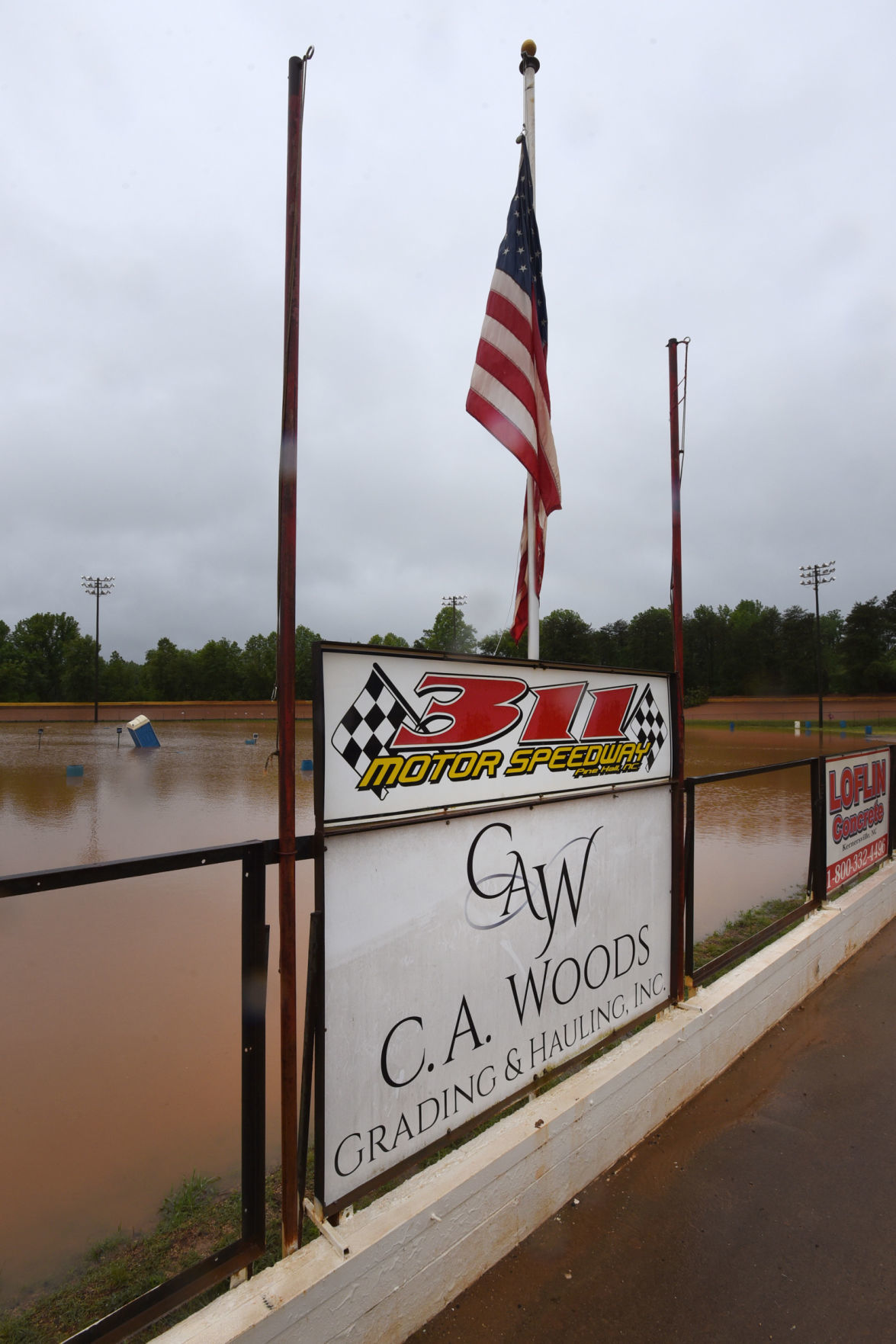 311 Speedway flooded